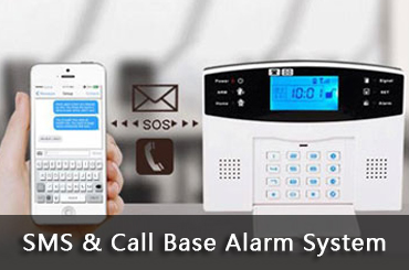 SMS & Call base Burglar Alarm System